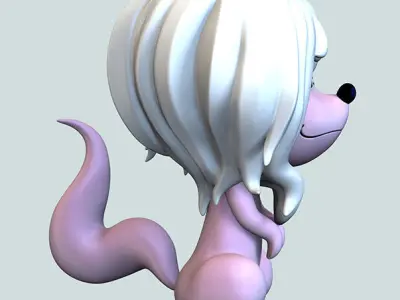 EEK LIMAYE from Captain Future Grag s pet 3D model