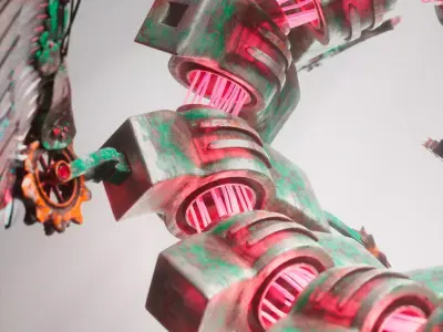 Journey Mechanical Dragon 3D model