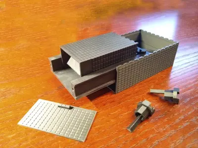 Dice Roller Castle 3D print model