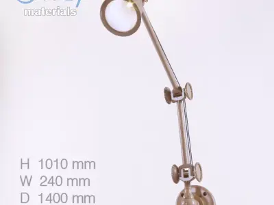 Moooi wall lamp bra 3D model