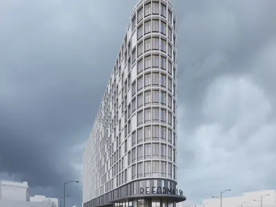 Residential building 3D model