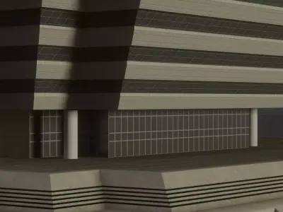 Ministry of Interior - Riyadh Saudi arabia  3D model