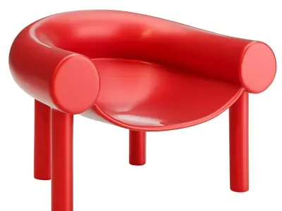 Konstantin Grcic Low-poly 3D model