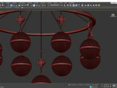 LUARA CH Low-poly 3D model