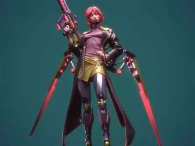   cyberboss Kyra  3D print model