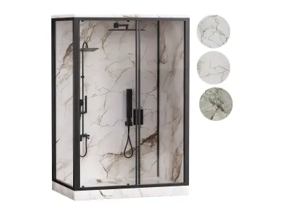 Shower cabin 07 3D model