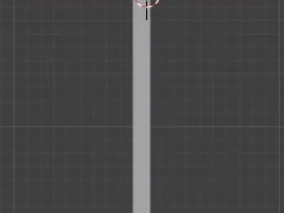 bulkhead shower door 3D model