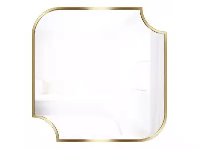 Mirror in a metal frame GZ-M1076 3D model