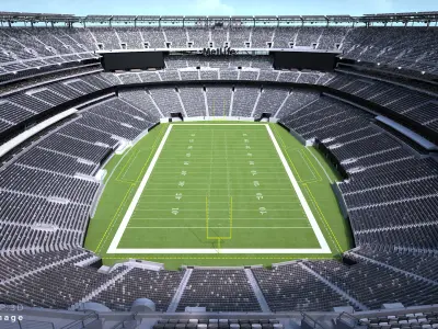  Football Stadium ML with Animated Audience 