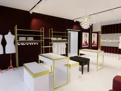 FASHION STORE 3D model