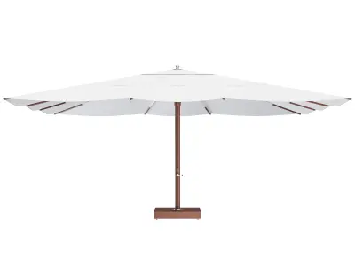 Ocean Master Classic Square Parasol 3D model