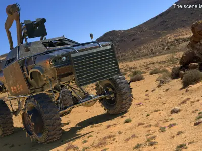  Post-Apocalyptic Tactical Tow Truck 