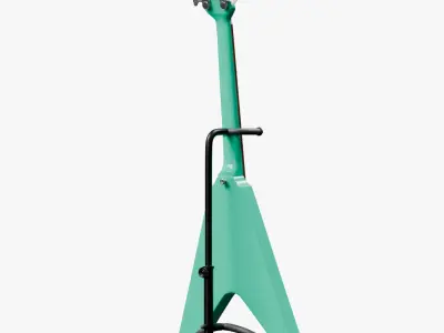  Gibson Flying V Mint Bass Guitar PBR 