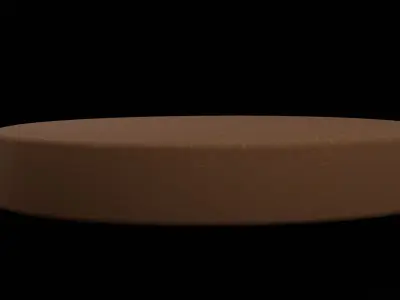 Chocolate Cake Dessert Low-poly 3D model