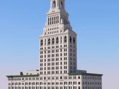 Travelers Tower 3D print model