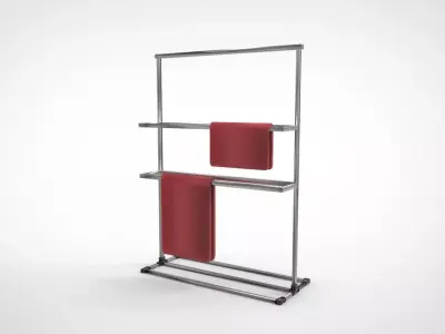 Towel Rack 2 3D model