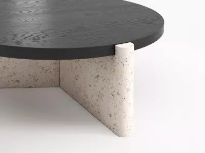 Concho Table 3D model