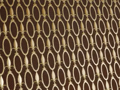 Luxurious Ornamental Gold Filigree Security Grill PBR Seamless Texture