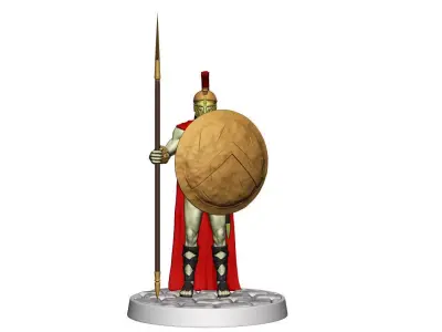 Spartan 3 Starter set Light spartan army 3D print model