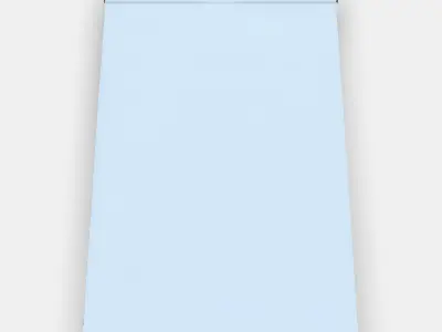 FONSTERBLAD Block-out roller blind 1 Low-poly 3D model