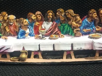 THE LAST SUPPER REMASTERED 3D model
