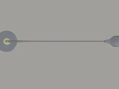 Street Light 3D model 7
