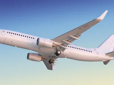  Boeing 737-800 Southwest Rigged with Cockpit and Interior 