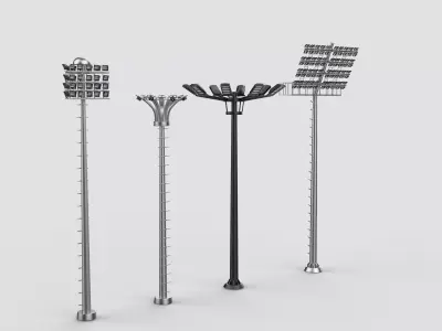 Stadium Light Tower all 3D model