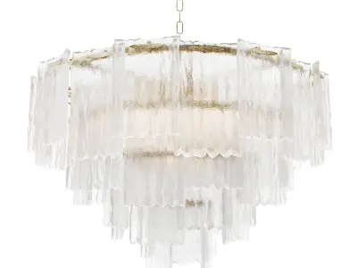 Round pendant chandelier 164FA-33128 Garda Decor 3D model