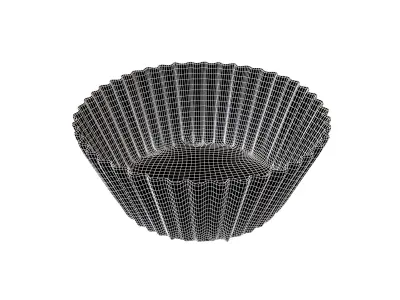 Cupcake Case v1 004 Low-poly 3D model