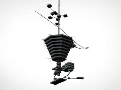 resident evil the hive 3D model