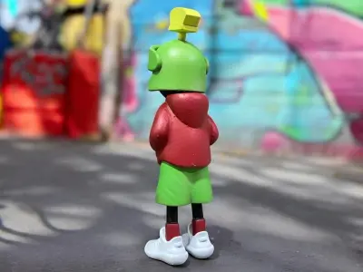 Marvin the martian urban vibes looney tunes 3D print model