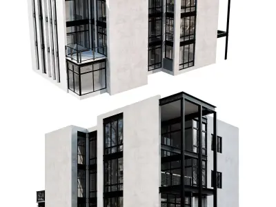 RESIDENTIAL BUILDING NO34 A 3D model