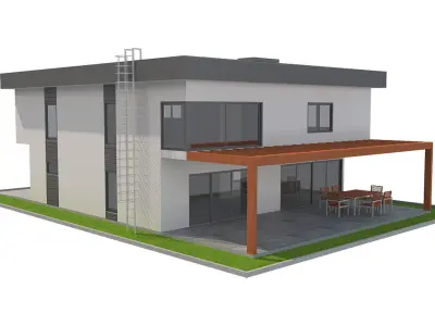 Modern House 3 3D model