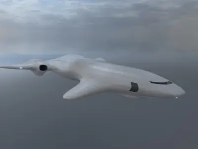 Explorer Spaceship 3D model