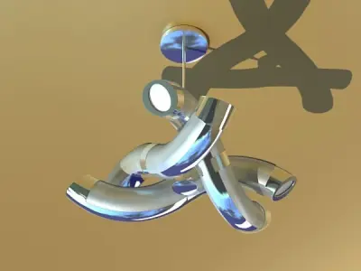 Modern Pendant Lamp 3D model