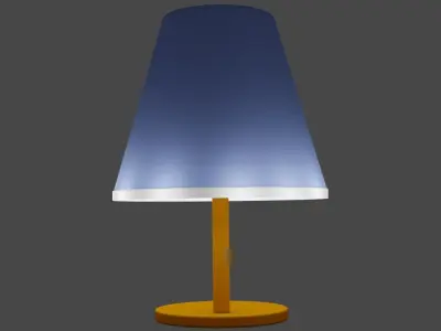 Led lamp 3D model