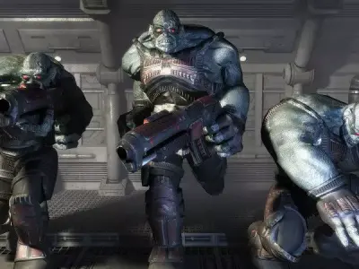 Sci-Fi ORC Low-poly 3D model