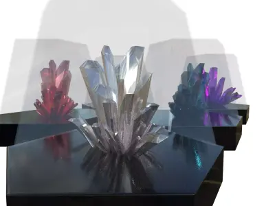 Crystal Model Kit 3D model