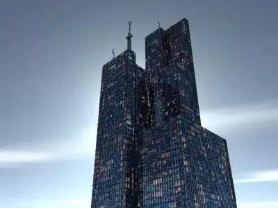 City Building 2 3D model