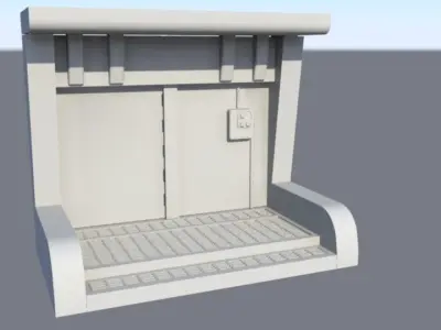 Jabba Trophy Wall 3D print model