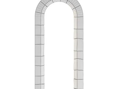 Dungeon Stone Arch 3D model