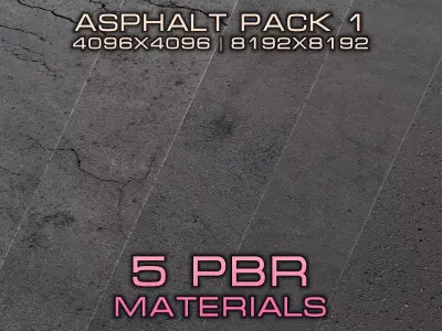 Asphalts pack 1 PBR