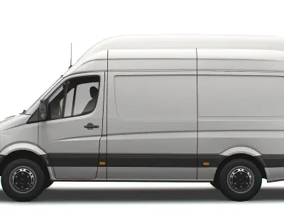 Dodge Sprinter Van L2H3 2009 3D model