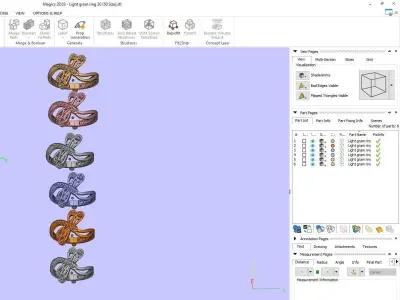 Women Wedding Engagement Ring 30 3D print model