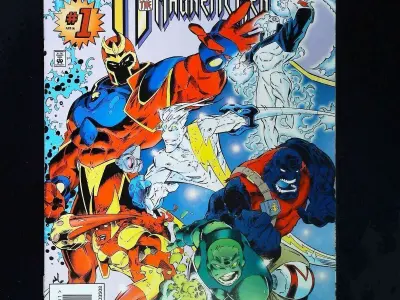 x6 Collection Amalgam COmics STL 3d printing fanart 3D print model