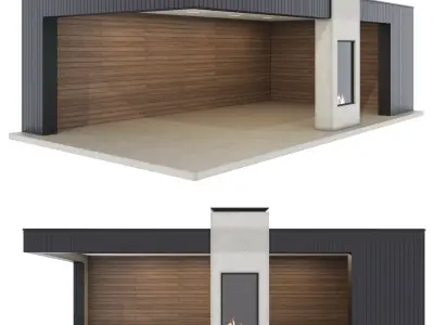 Summer house 4 3D model