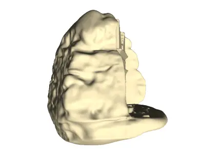 Qasr Al-Farid 3D print model