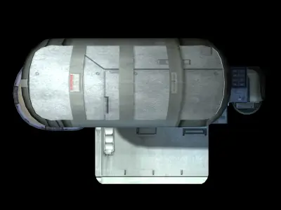 Station - Billboard 02 3D model