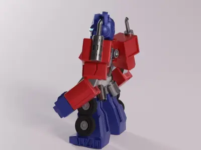 Optimus Prime 3D model